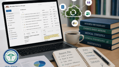 برنامج مندلي (Mendeley) لإدارة المراجع العلمية مع مزامنة المكتبة والتعاون بين الباحثين