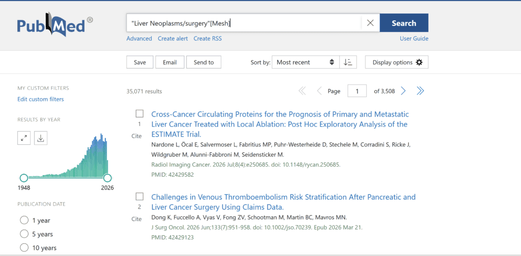 شرح عملي لاستخدام المصطلحات الفرعية (Subheadings) في نظام MeSH لتحسين نتائج البحث داخل ببمد (PubMed). 