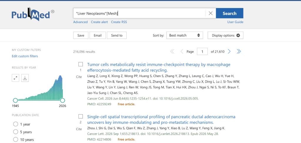 شرح عملي لاستخدام المصطلحات الفرعية (Subheadings) في نظام MeSH لتحسين نتائج البحث داخل ببمد (PubMed). 