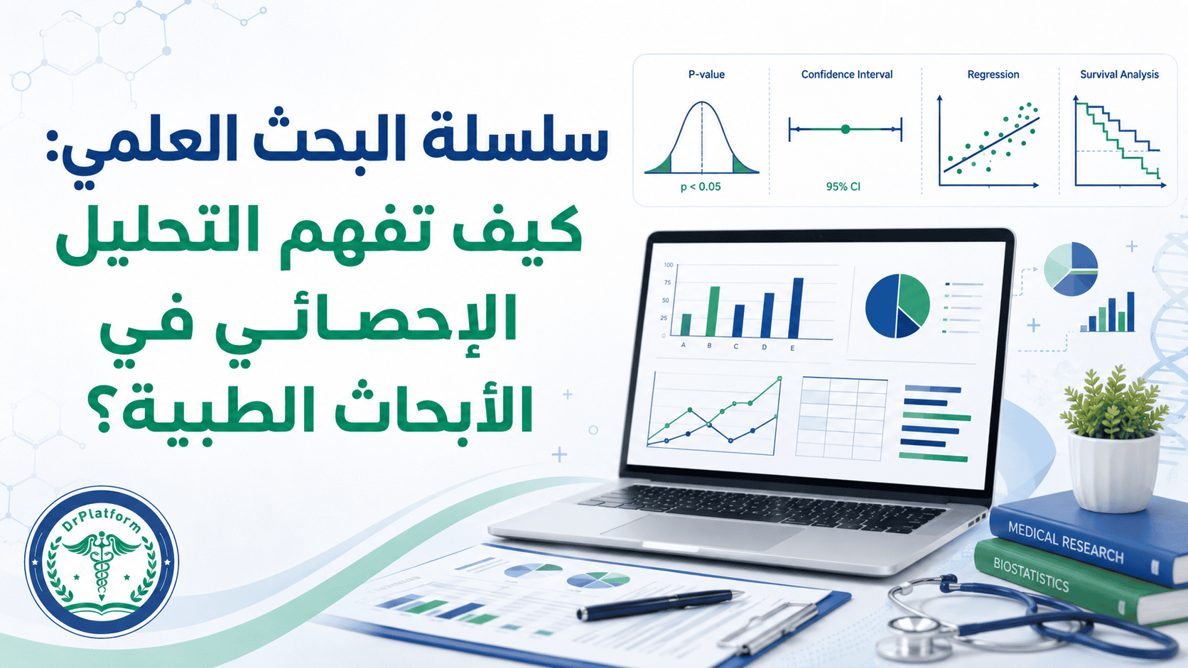 التحليل الإحصائي في الأبحاث الطبية وفهم نتائج الدراسات العلمية