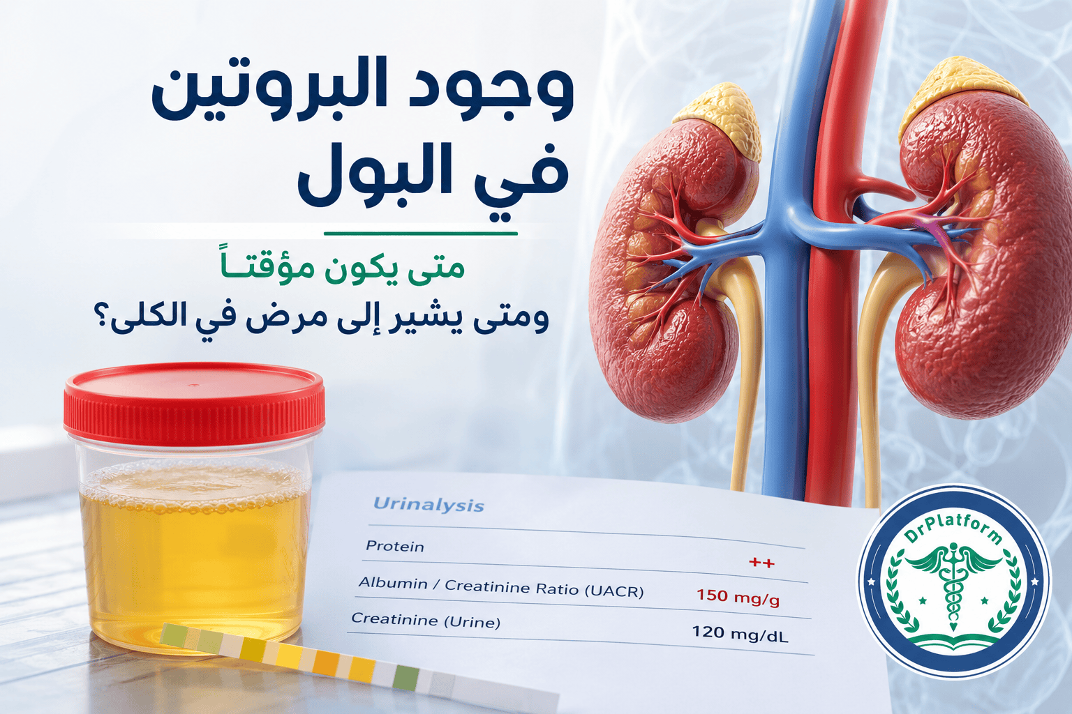 البروتين في البول وأسباب ارتفاع الألبومين وعلاقته بأمراض الكلى