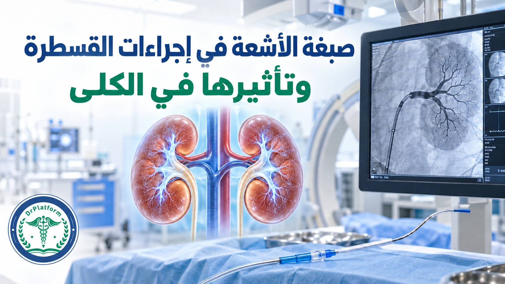صبغة الأشعة في إجراءات القسطرة وتأثيرها في وظائف الكلى